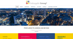 Desktop Screenshot of oakapplegroup.co.uk